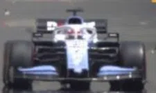 Thumbnail for article: Watch: George Russell drives over drain cover in FP1 