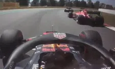 Thumbnail for article: De start van de GP Spanje: Max Verstappen zoeft buitenom in bocht 3 naar P3!