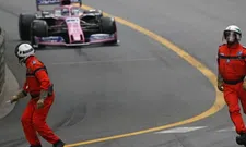 Thumbnail for article: Pérez explains bizarre moment with marshals: "I nearly killed him!"