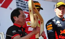 Thumbnail for article: Honda topman Tanabe overrompeld op het podium: "Geen flauw idee wat ik moest doen"