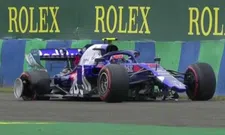 Thumbnail for article: Alexander Albon crasht op de Hungaroring in VT2!