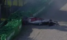 Thumbnail for article: Watch: Kimi Raikkonen crashes out of Q3  