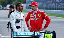 Thumbnail for article: Lewis Hamilton wants battle with Charles Leclerc to continue 