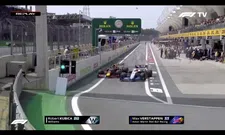 Thumbnail for article: Watch: Kubica and Verstappen almost collide in pitlane!