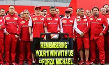 Thumbnail for article: Schumacher heeft weinig tijd nodig voor eerste succes bij Ferrari