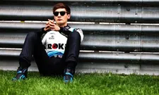 Thumbnail for article: George Russell on his relationship with Lando Norris and Alex Albon