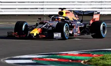 Thumbnail for article: "Quite fast!" Watch Albon's reaction as Max Verstappen zooms past in new RB16