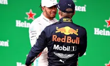 Thumbnail for article: Verstappen en Hamilton leveren strijd via media: "Lewis is nog niet getest"