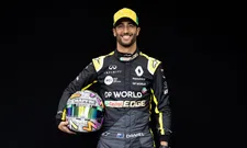 Thumbnail for article: Ricciardo doet zijn opvallende, nieuwe helm uit de doeken