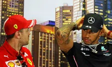 Thumbnail for article: 'Mercedes en Ferrari eisen duidelijkheid van Hamilton en Vettel'