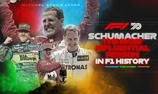 Thumbnail for article: Schumacher proclaimed most influential person in F1 history