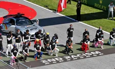 Thumbnail for article: Dit weekend antiracisme protest voorafgaand de start van Britse Grand Prix