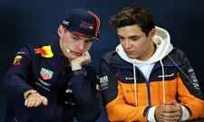 Thumbnail for article: Verstappen puts Norris a round behind and waves cheerfully at him