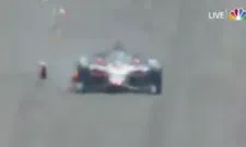 Thumbnail for article: Brake disc catches fire during Indy 500!