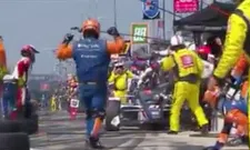 Thumbnail for article: Terugkijken: dramatische pitstop van Rinus Veekay tijdens Indy 500