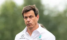 Thumbnail for article: Wolff turns after conversation with Carey: "Happy with positive outcome"