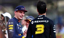 Thumbnail for article: Ricciardo: "It has probably been a long time since Max and I were on second row"