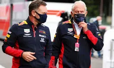 Thumbnail for article: Horner na zesde podium op rij voor Verstappen: "Blijven outsider voor WK-titel"