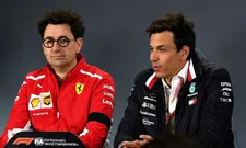 Thumbnail for article: Binotto counters Wolff: "There are people who like to talk about us"