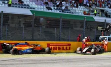 Thumbnail for article: Brundle: '"Maybe the pit walls should have been reminding drivers" during restart