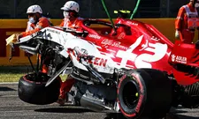 Thumbnail for article: Giovinazzi seems to blame Magnussen after the Mugello crash