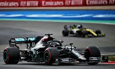Thumbnail for article: Hamilton pakt recordwinst na late safety car, Verstappen opnieuw tweede