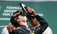 Thumbnail for article: Ricciardo catches up with forgotten 'Shoey' and continues rich history