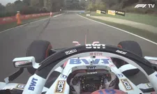 Thumbnail for article: Onboard beelden: Stroll raakt bijna marshall op topsnelheid