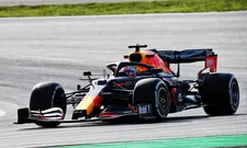 Thumbnail for article: Verstappen spint na zijn snelste ronde: 'Wilde mijn banden opwarmen'