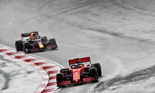 Thumbnail for article: Vettel very happy with surprise podium place after overtaking at Leclerc