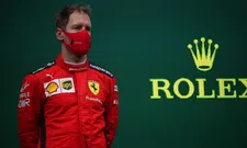 Thumbnail for article: Vettel lacht om Binotto: 'Misschien moet hij dan maar vaker thuis blijven'