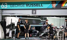 Thumbnail for article:  Russell is too tall for Mercedes: "Had to wear smaller shoes"