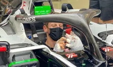 Thumbnail for article: Mondkapje kan grijns Grosjean niet verhullen als hij weer in de Haas stapt