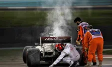 Thumbnail for article: Raikkonen na brandje: 'Het is wat meer werk voor de monteurs'