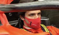 Thumbnail for article: Sainz joins Ferrari for the first time and writes in Italian immediately