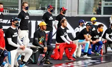 Thumbnail for article: Ricciardo on anti-racism actions on the grid: 'Really hope they will continue'