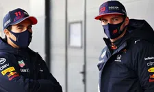 Thumbnail for article: Perez en Verstappen geinen: ‘Wie zullen we proberen te verslaan?’