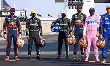 Thumbnail for article: UPDATE | F1 winter test in Bahrain: Mercedes and Ferrari reveal full line up