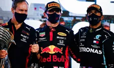 Thumbnail for article: Komt er echt een gevecht tussen Hamilton en Verstappen? ''Dat is altijd een zorg''