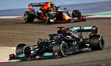 Thumbnail for article: Hamilton reacts to race win in Bahrain: "What a difficult race that was"