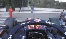 Thumbnail for article: Zo ging de RB16B via de lokale toegangswegen terug naar Red Bull-garage