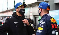 Thumbnail for article: Ricciardo leaves Norris out: 'The better racer? I have to say Max'
