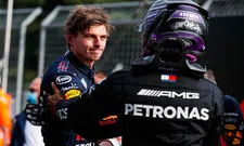 Thumbnail for article: 'Zoals het er nu uitziet zullen die punten dus naar Hamilton en Verstappen gaan'