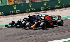 Thumbnail for article: You never see that at a restart, but Verstappen did it