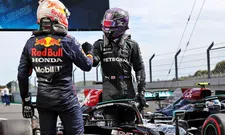 Thumbnail for article: Verstappen enjoys battle: "Lewis never has the intention to crash"