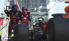 Thumbnail for article: Verstappen leidt de GP van Baku na mega snelle pitstop!