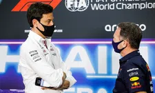 Thumbnail for article: Horner and Wolff battle continues: 'He's publicly burning down his team'