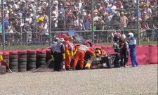 Thumbnail for article: Watch: Big crash for Verstappen after colliding with Hamilton!