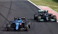 Thumbnail for article: Alonso 'taught' Hamilton racing line in battle at Hungarian GP