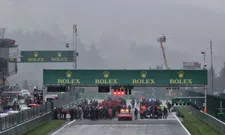 Thumbnail for article: Start of the Belgian Grand Prix postponed, lots of rain in Spa!